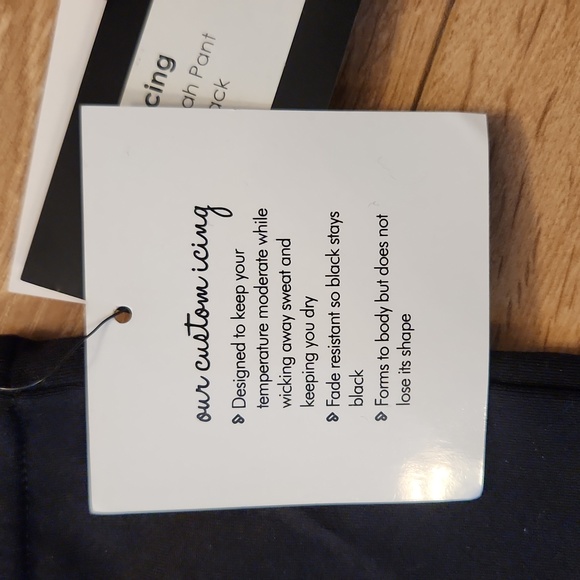 Silver Icing Wide Leg Yoga Pants Sz M - Picture 6 of 6